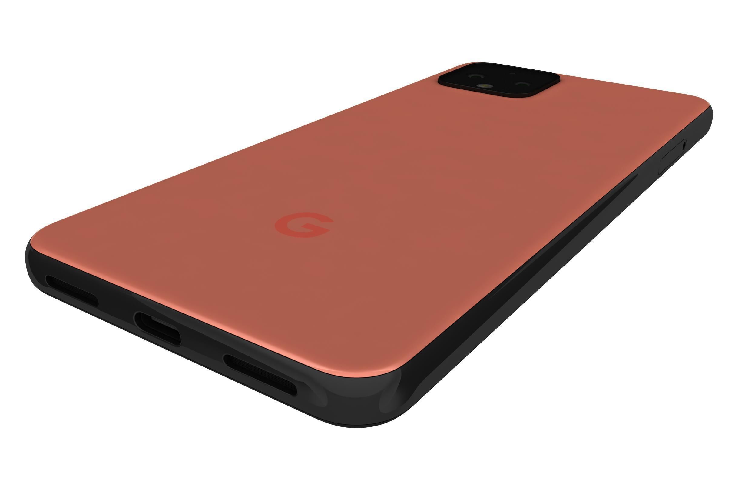 Google Pixel 4 And 5 3D model_9