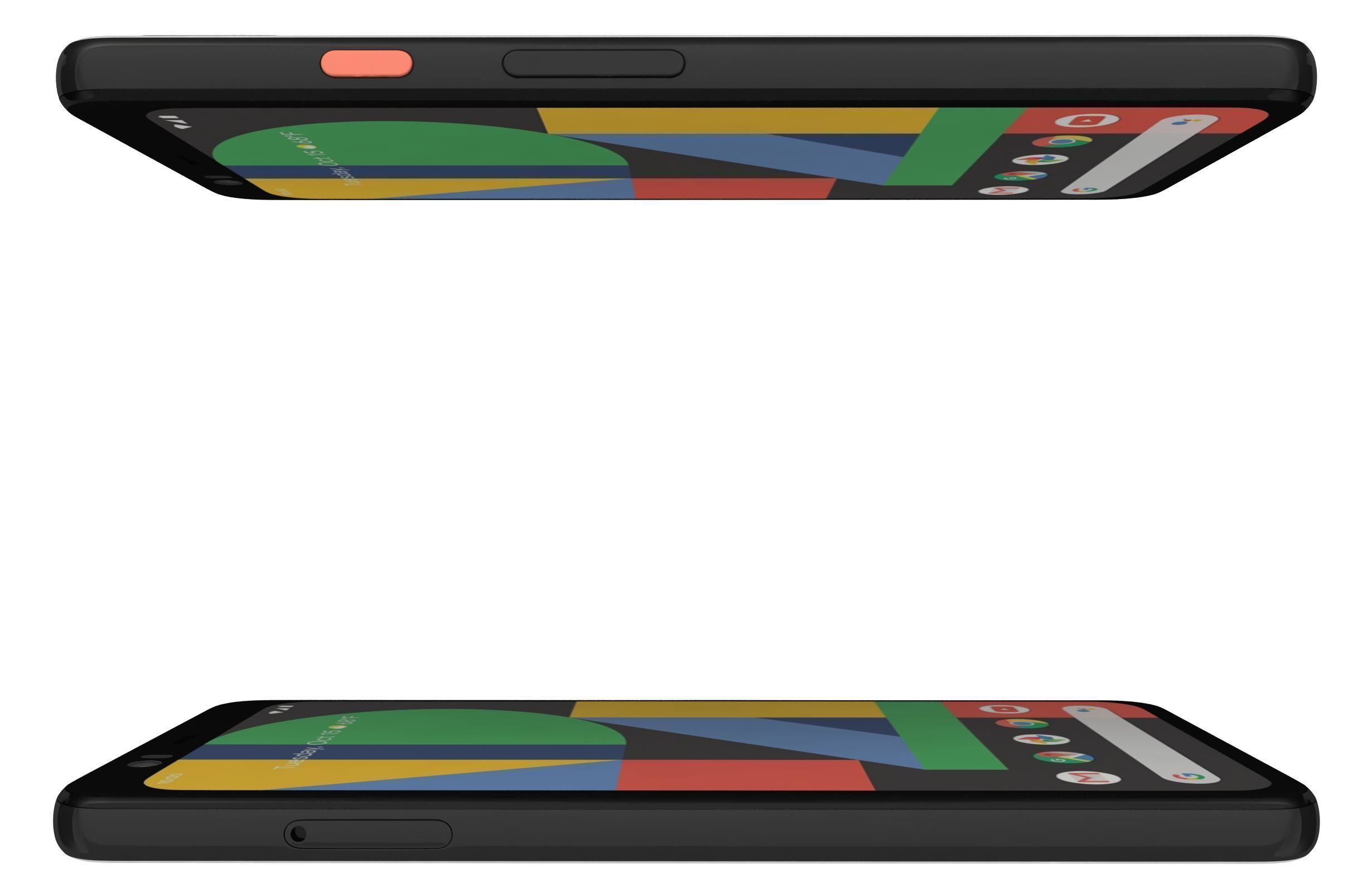 Google Pixel 4 And 5 3D model_31