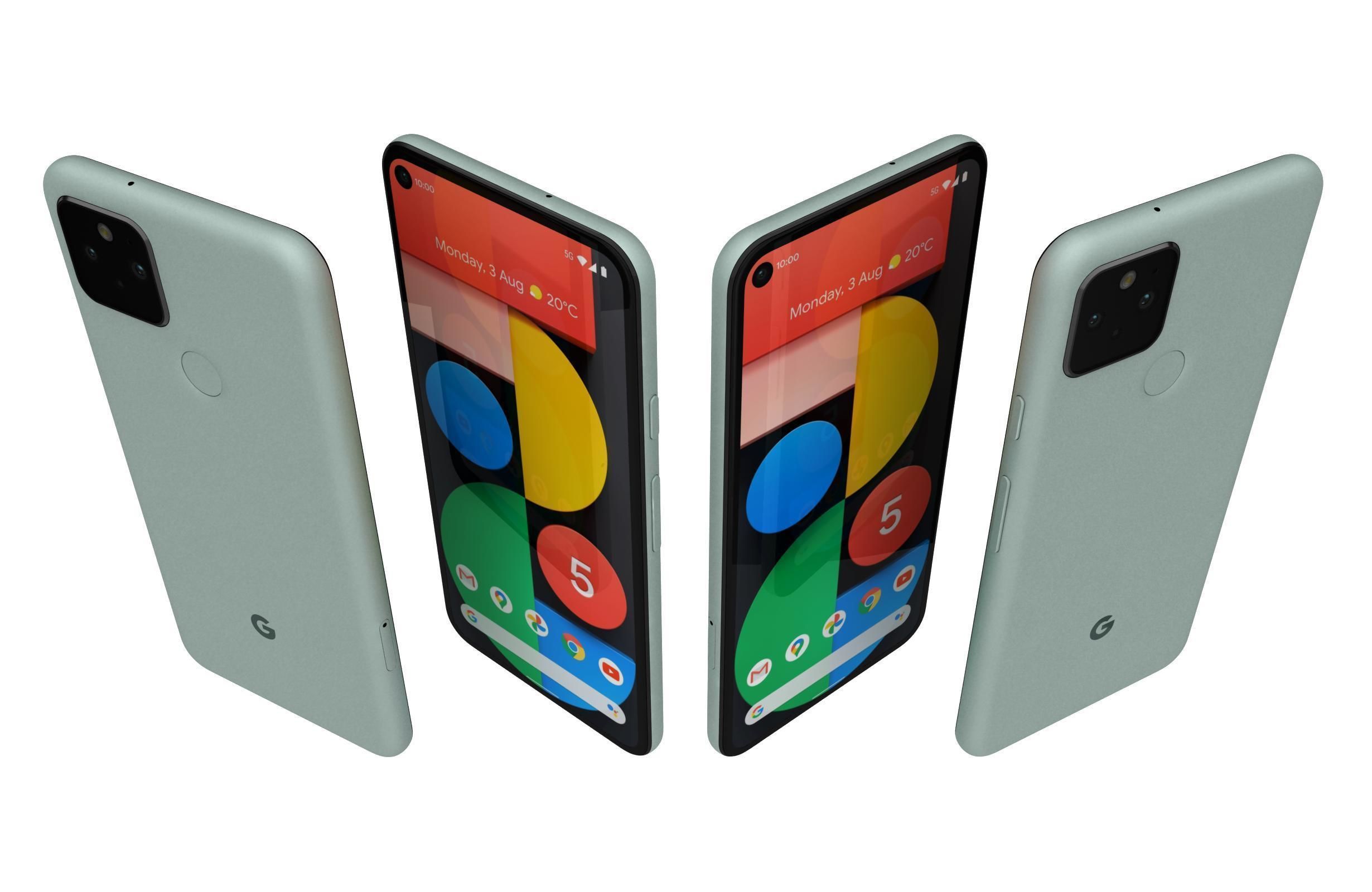 Google Pixel 4 And 5 3D model_62
