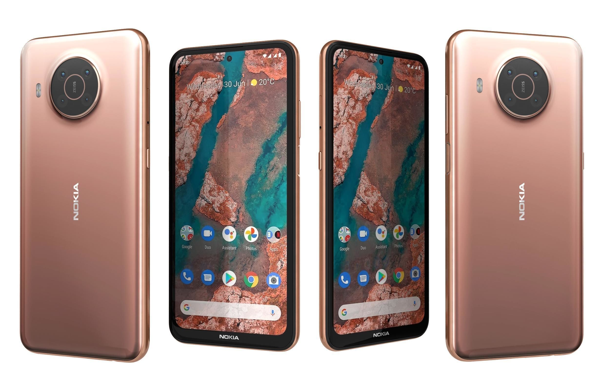 Nokia X20 And X100 3D model_11