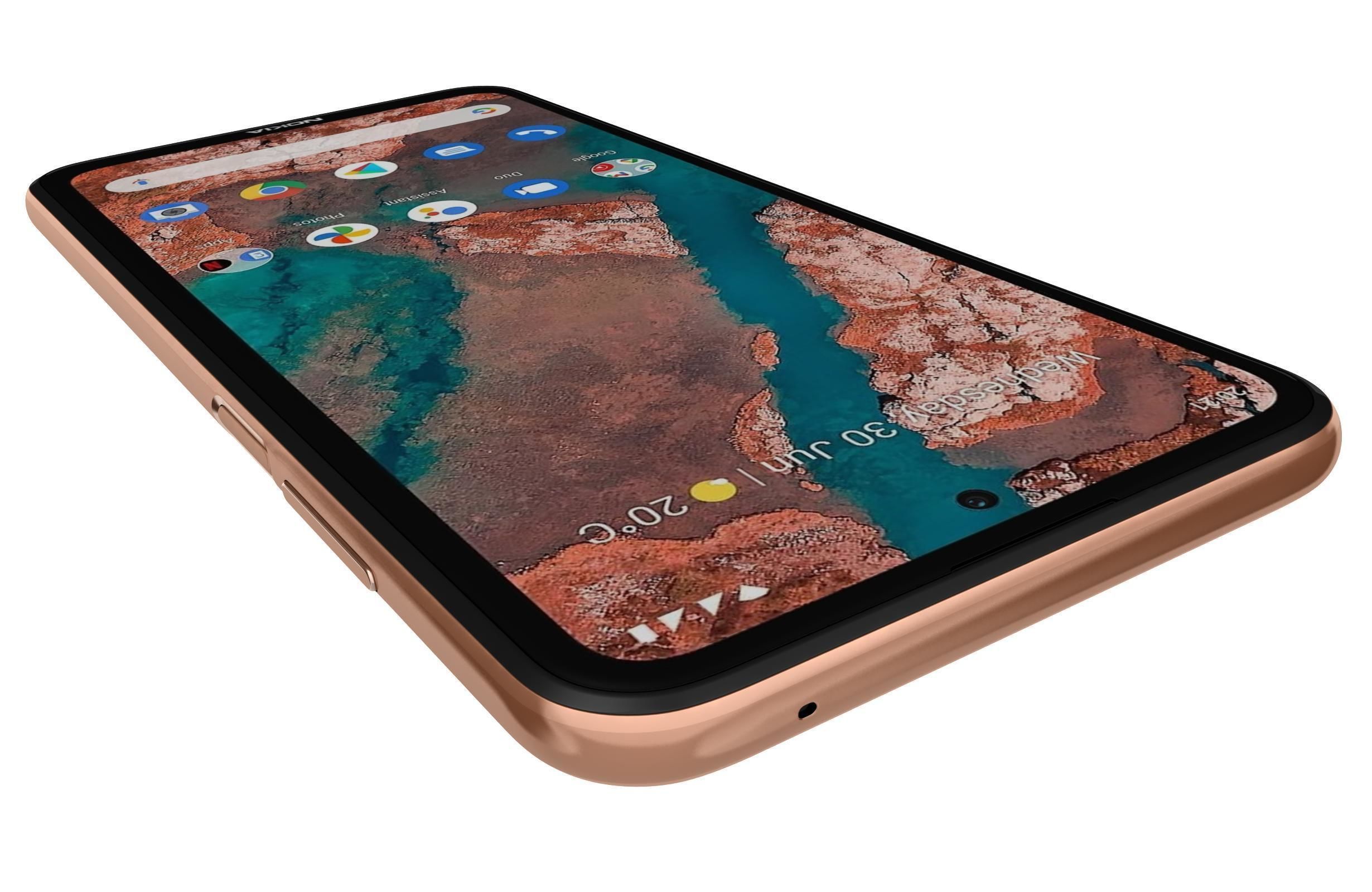 Nokia X20 And X100 3D model_6