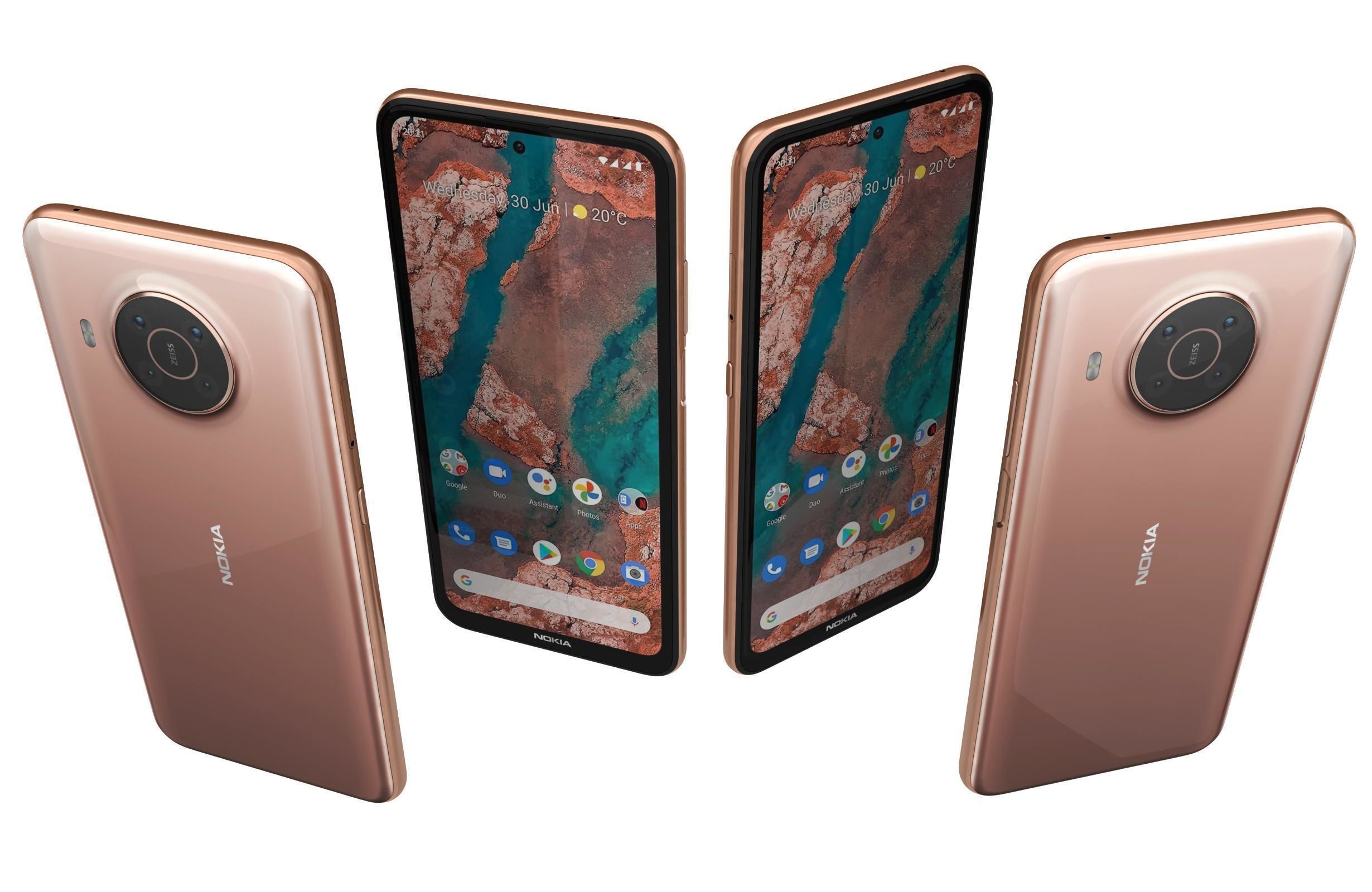 Nokia X20 And X100 3D model_12