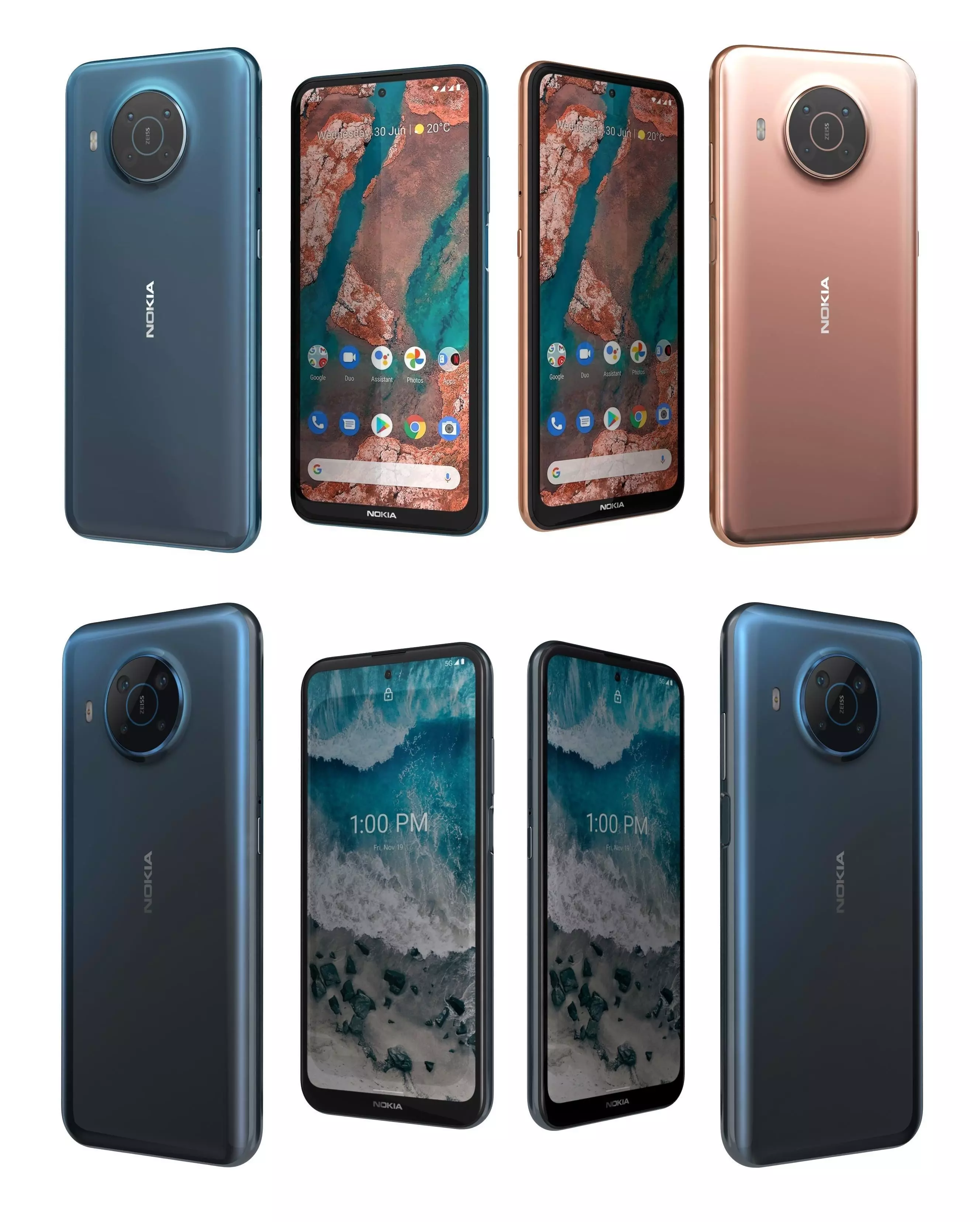 Nokia X20 And X100 3D model_0