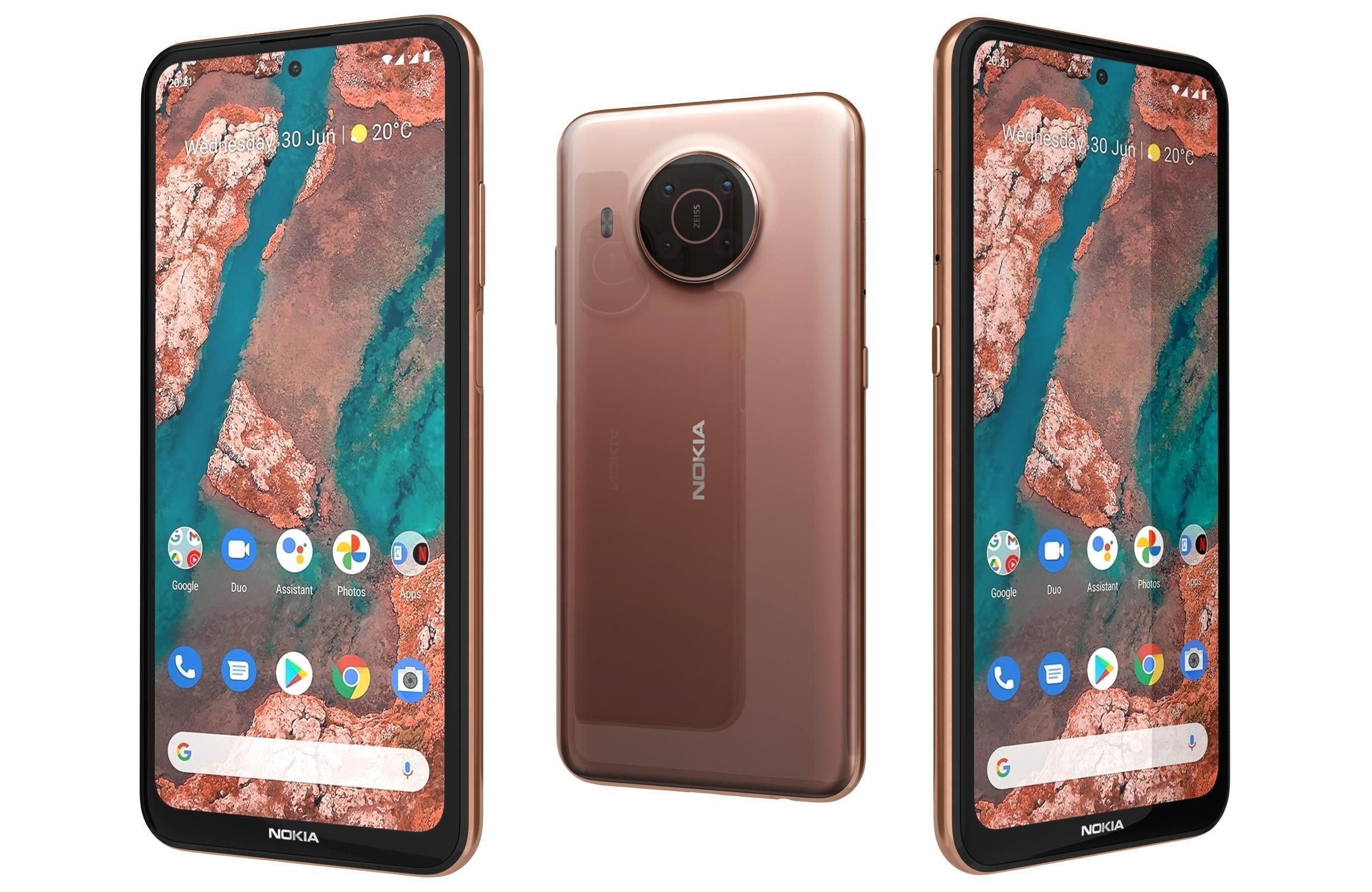 Nokia X20 And X100 3D model_1