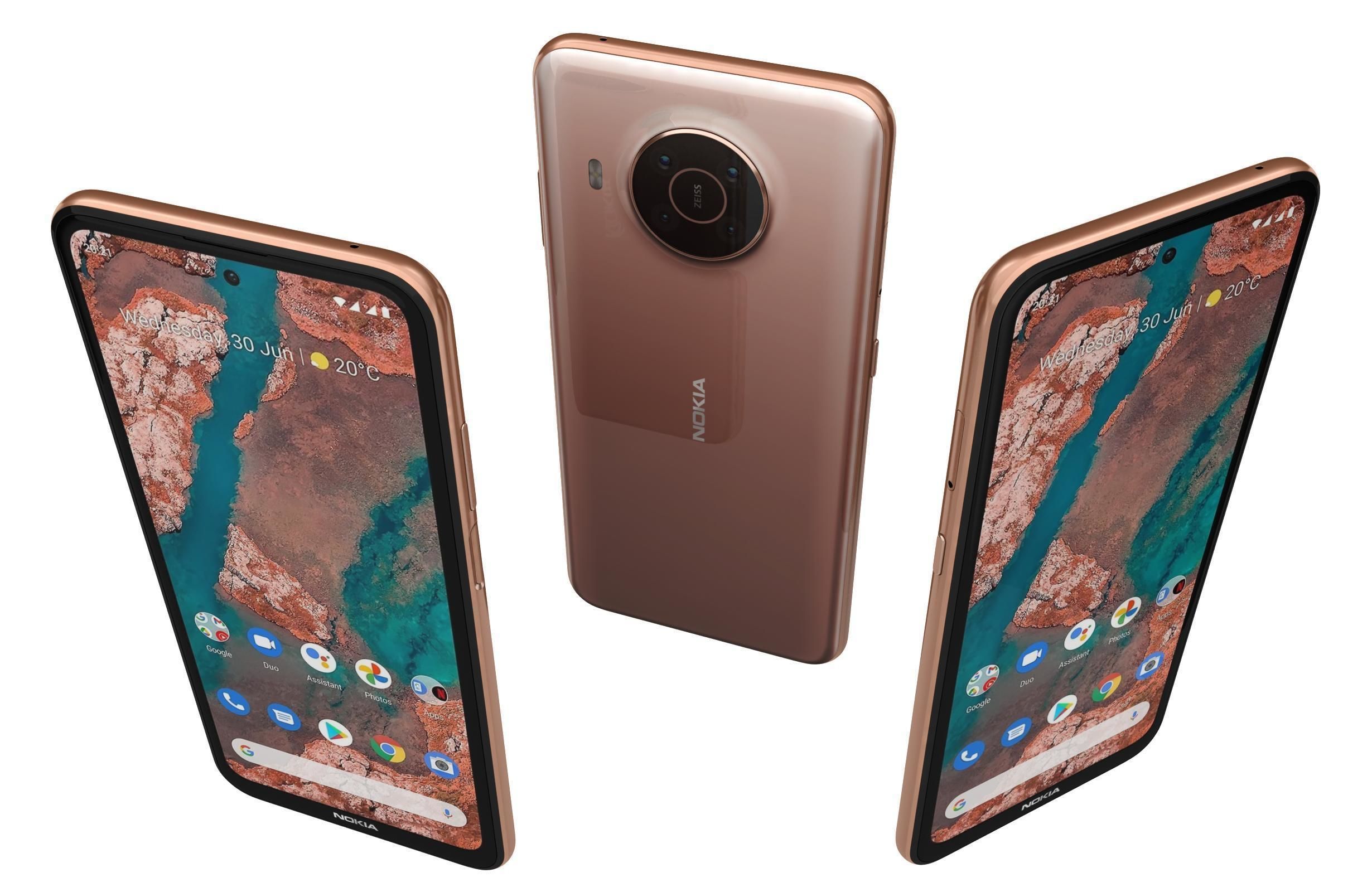 Nokia X20 And X100 3D model_9