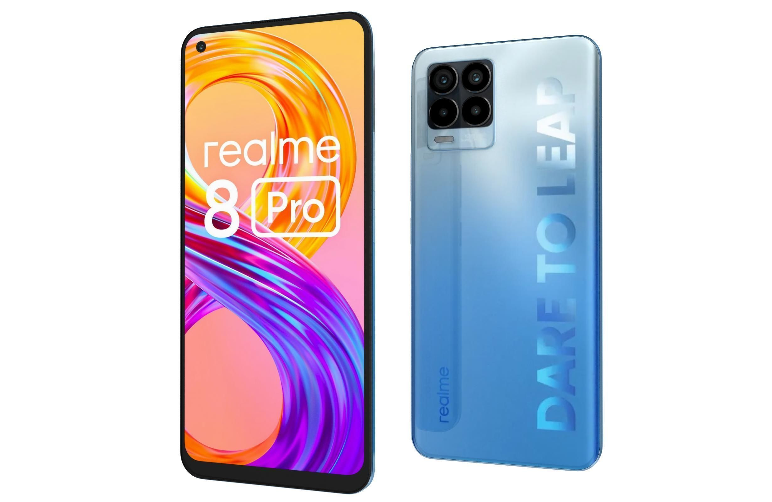 Realme 8 Pro And C11 3D model_24