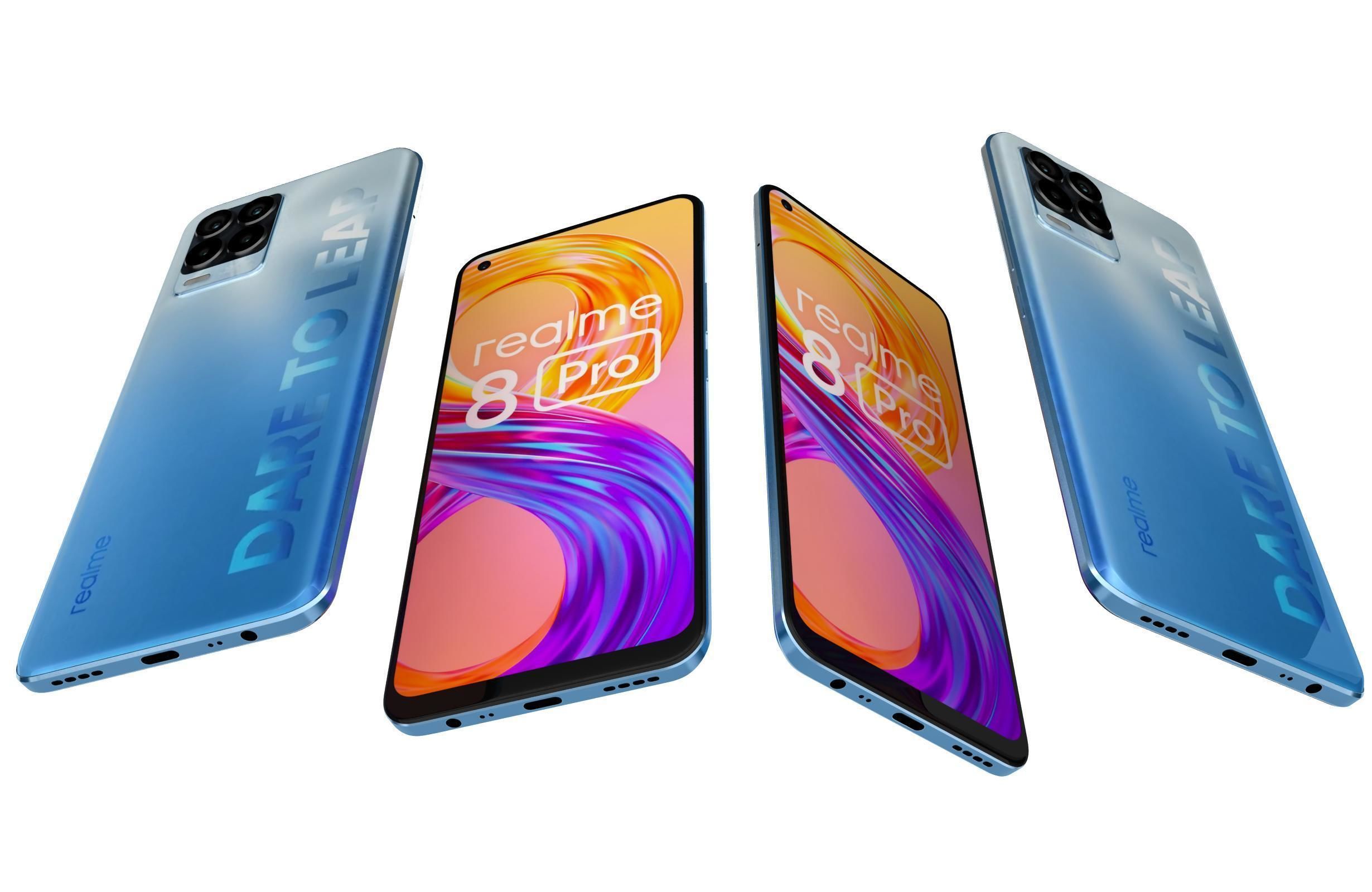 Realme 8 Pro And C11 3D model_21