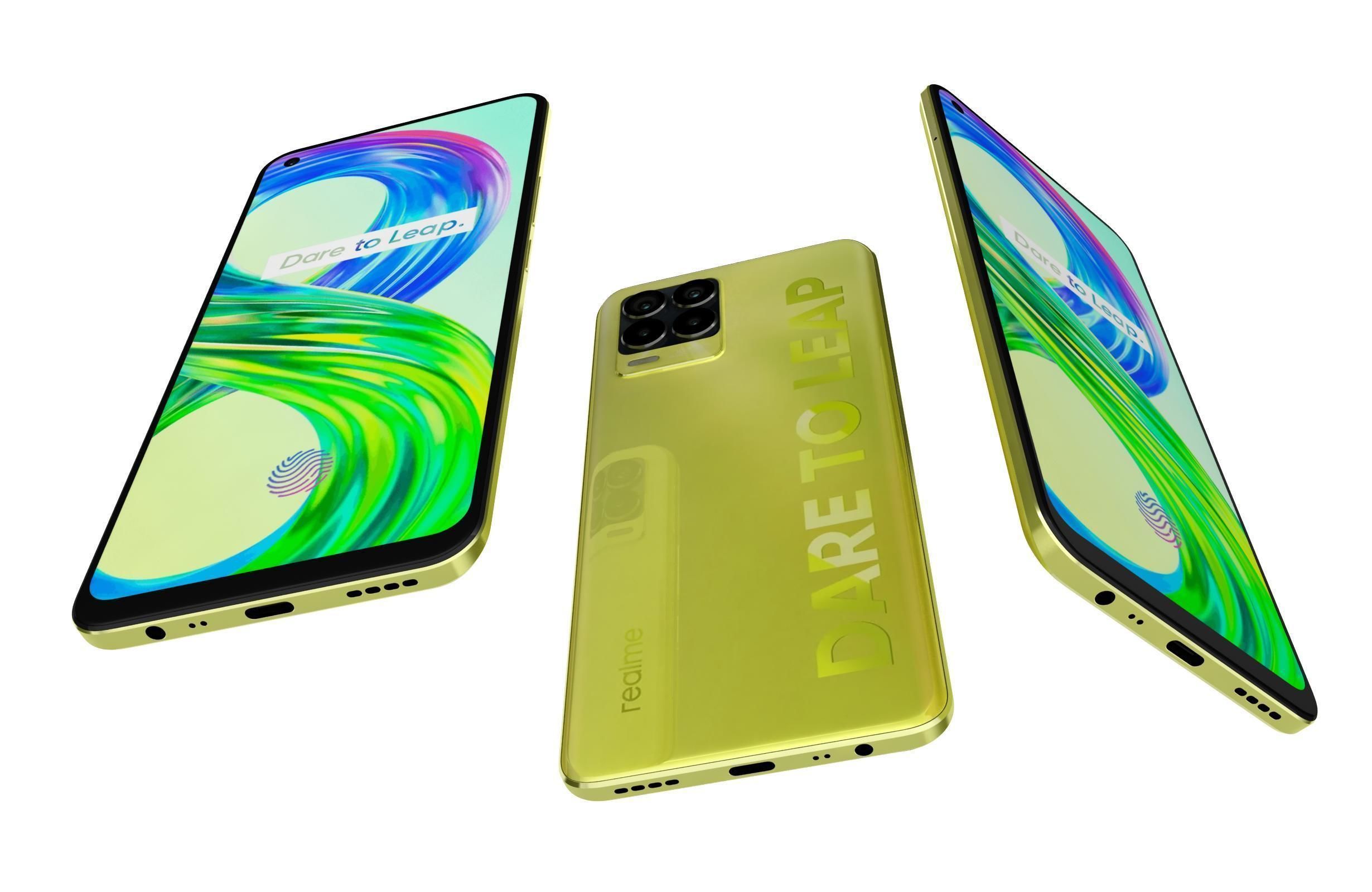 Realme 8 Pro And C11 3D model_11