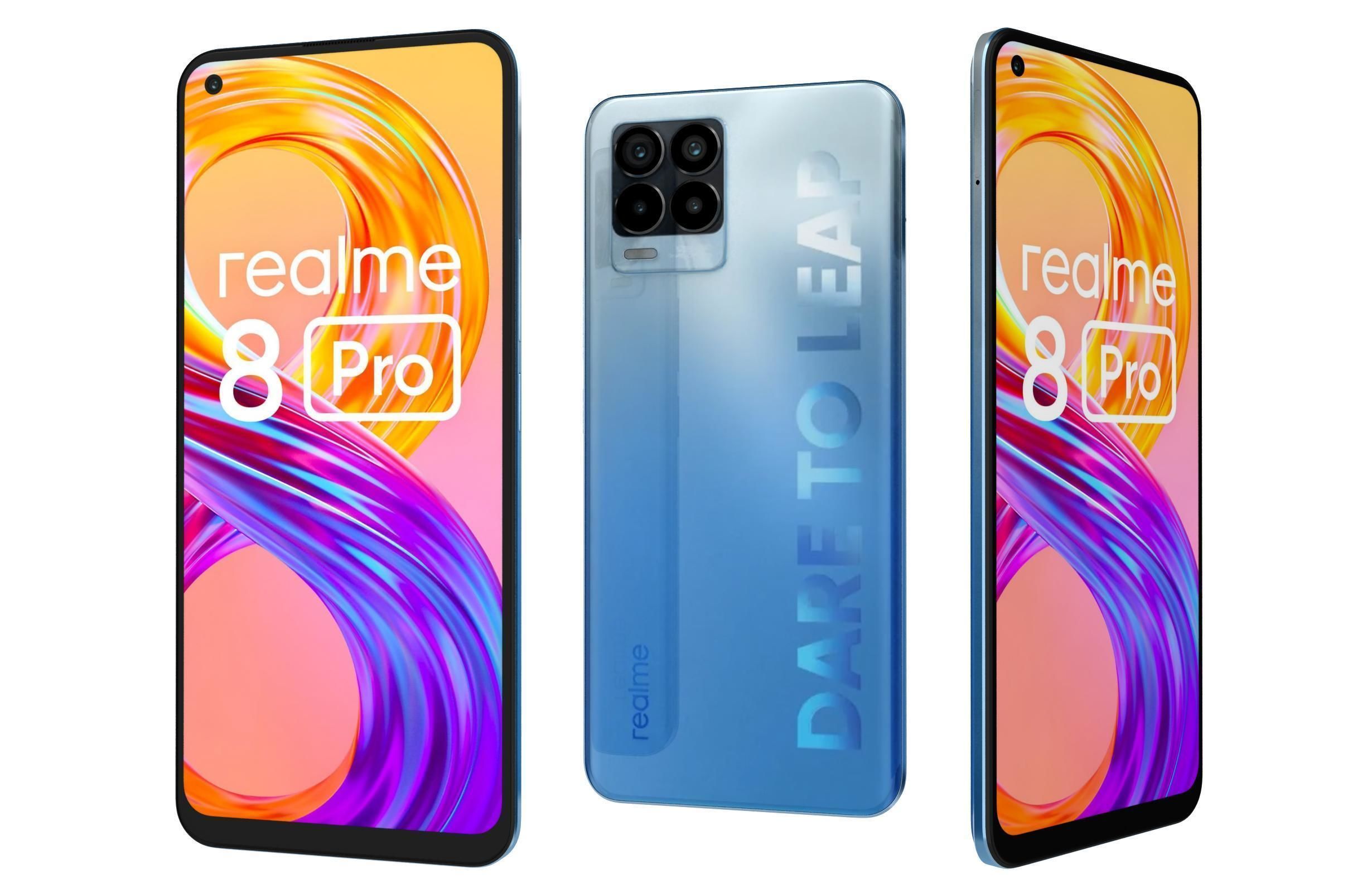 Realme 8 Pro And C11 3D model_2