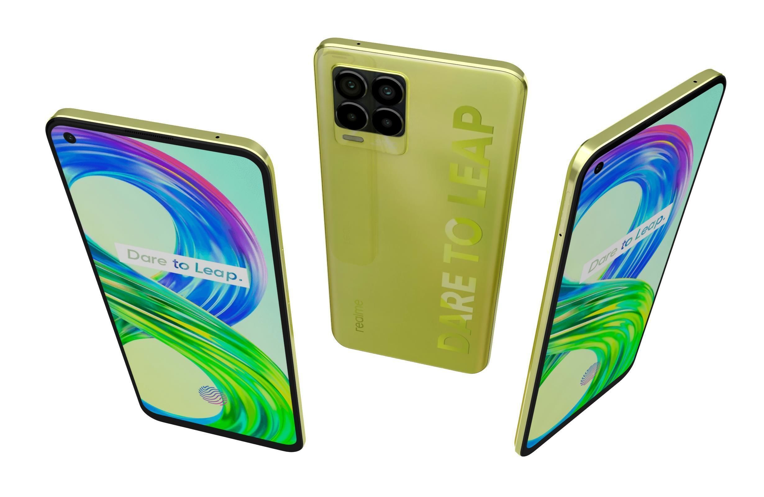 Realme 8 Pro And C11 3D model_8