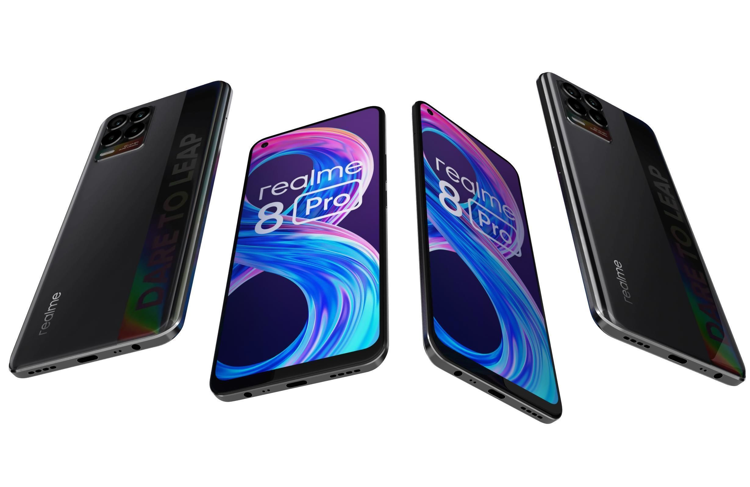 Realme 8 Pro And C11 3D model_22