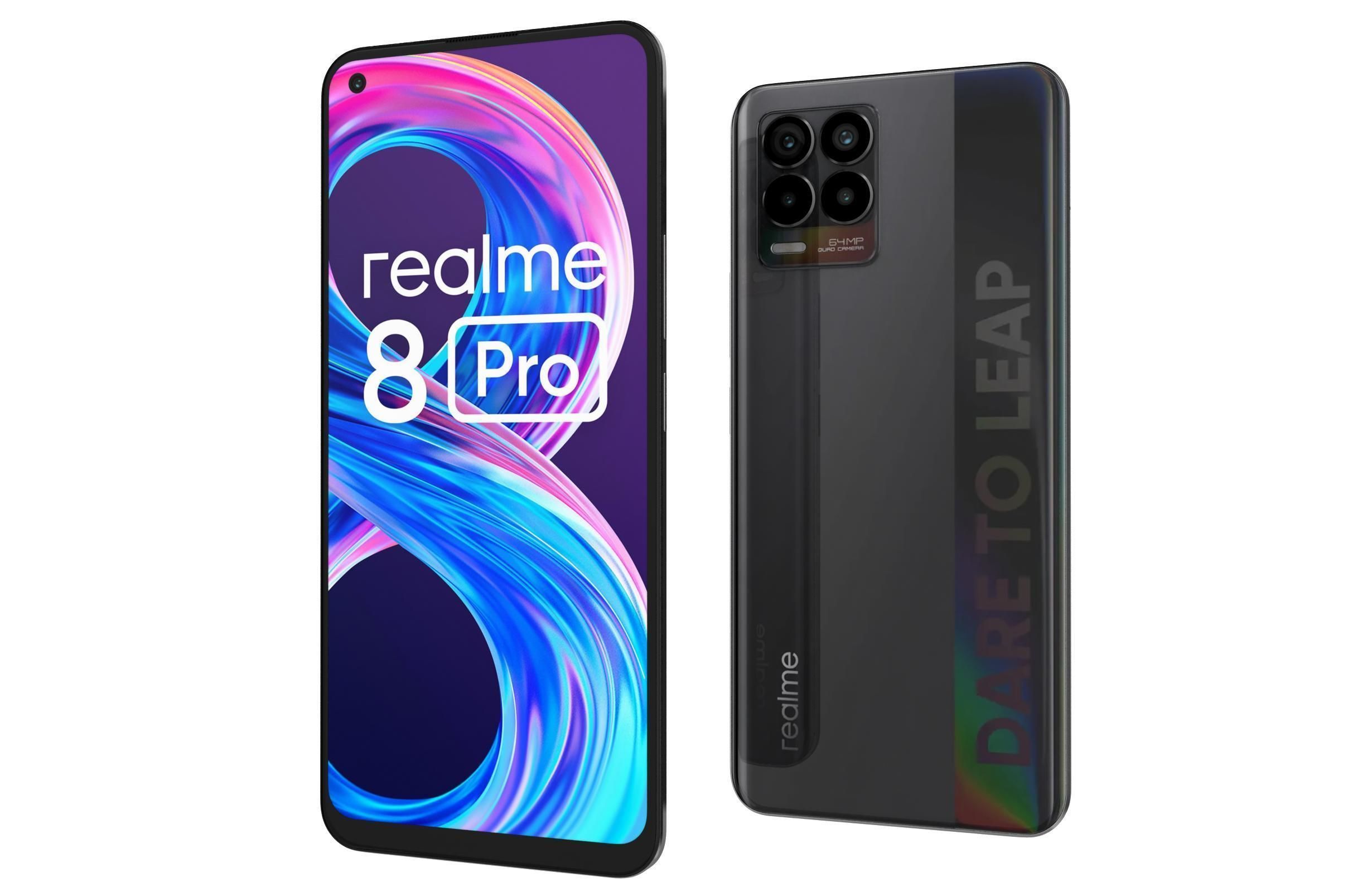 Realme 8 Pro And C11 3D model_25