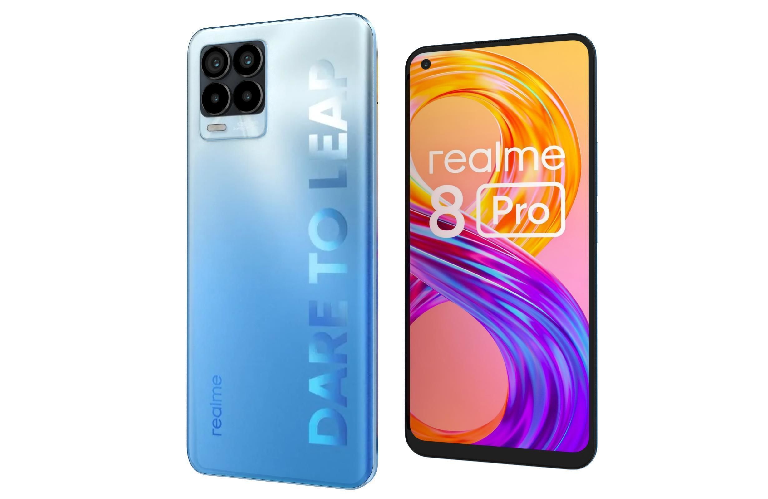 Realme 8 Pro And C11 3D model_29