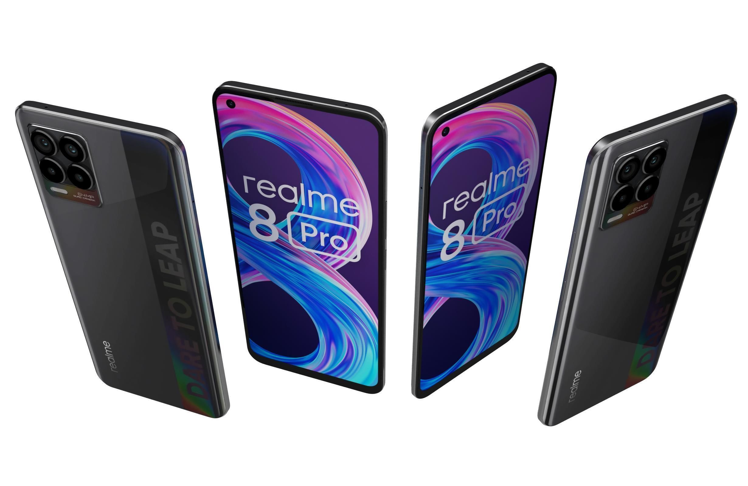 Realme 8 Pro And C11 3D model_19