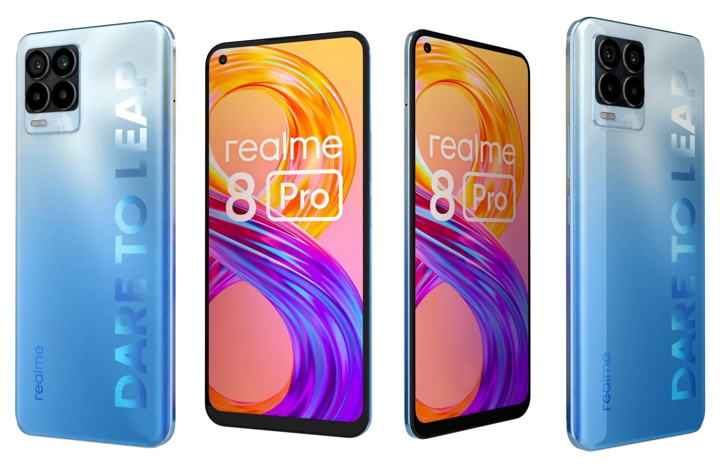 Realme 8 Pro And C11 3D model_15