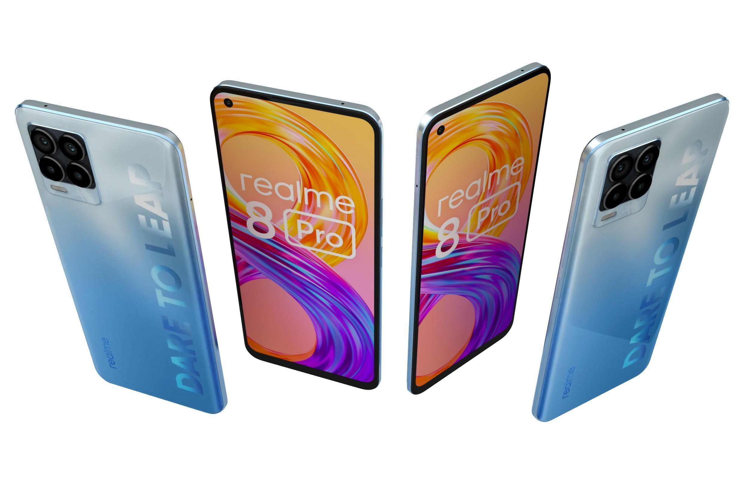 Realme 8 Pro And C11 3D model_18