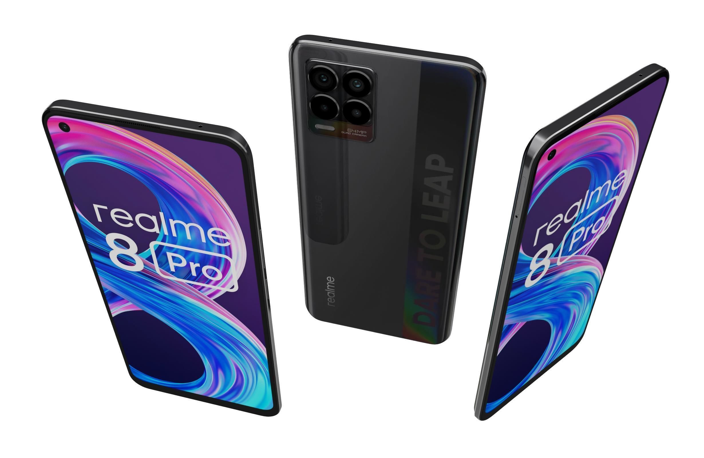 Realme 8 Pro And C11 3D model_10