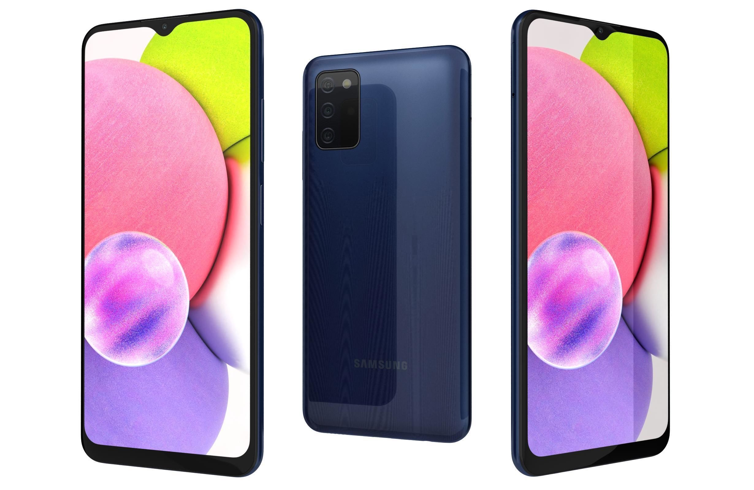 Samsung Galaxy A03 A03S And A03 Core 3D model_89