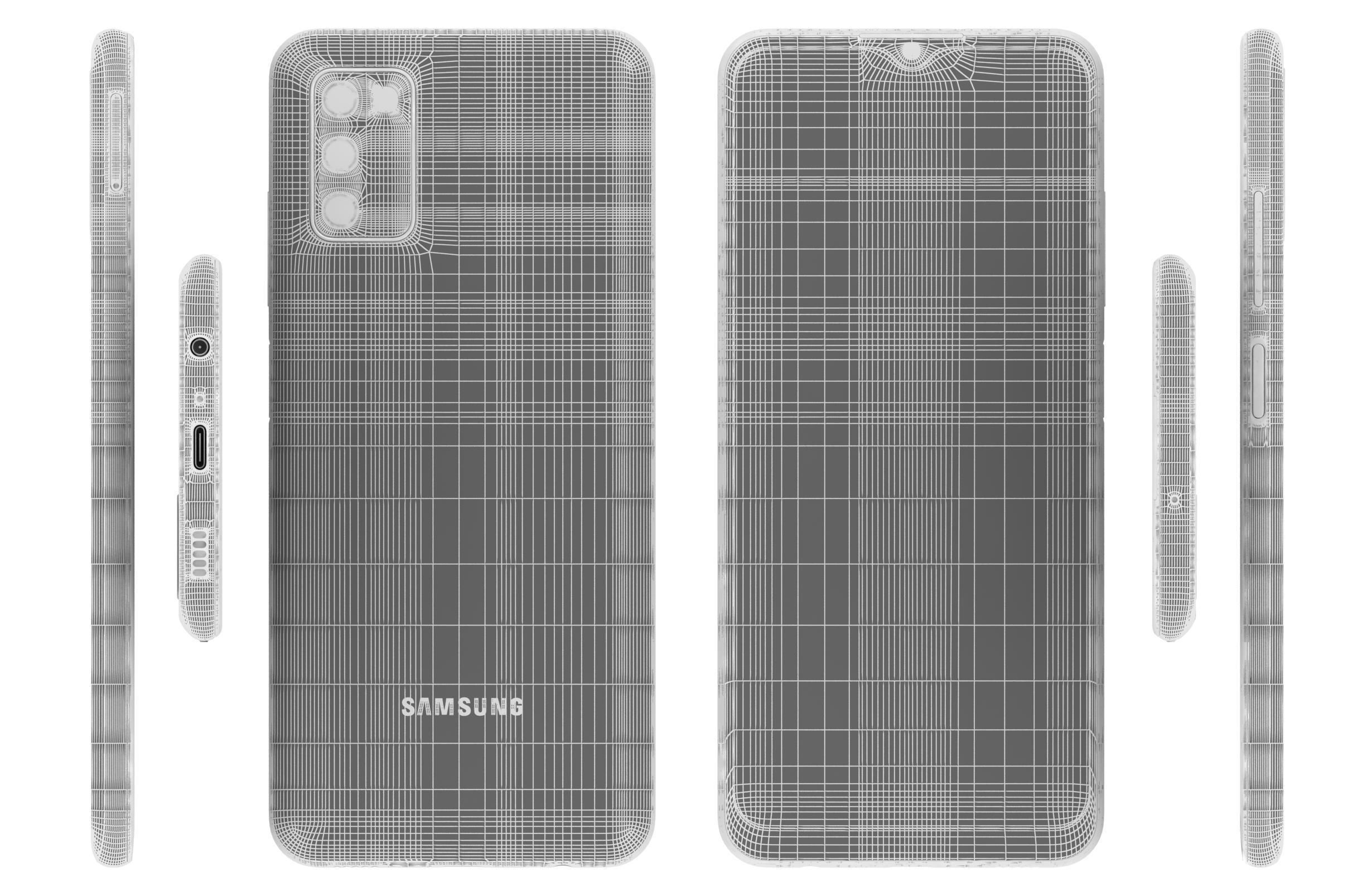 Samsung Galaxy A03 A03S And A03 Core 3D model_120