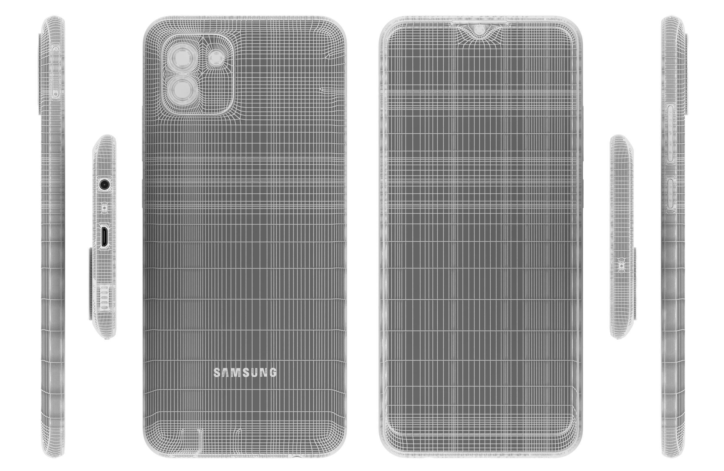 Samsung Galaxy A03 A03S And A03 Core 3D model_40