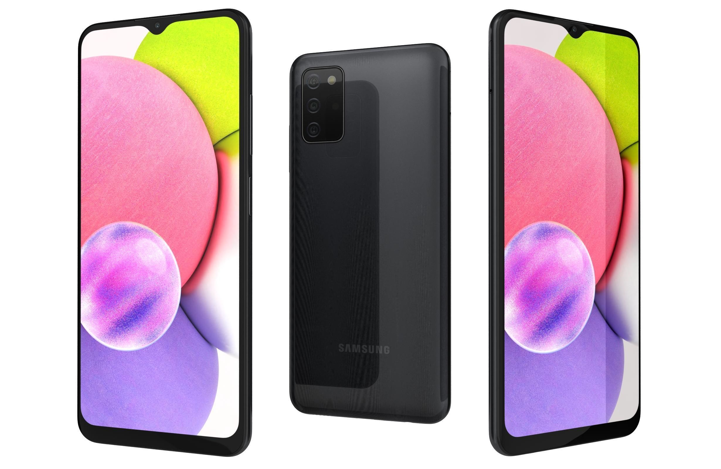 Samsung Galaxy A03 A03S And A03 Core 3D model_98