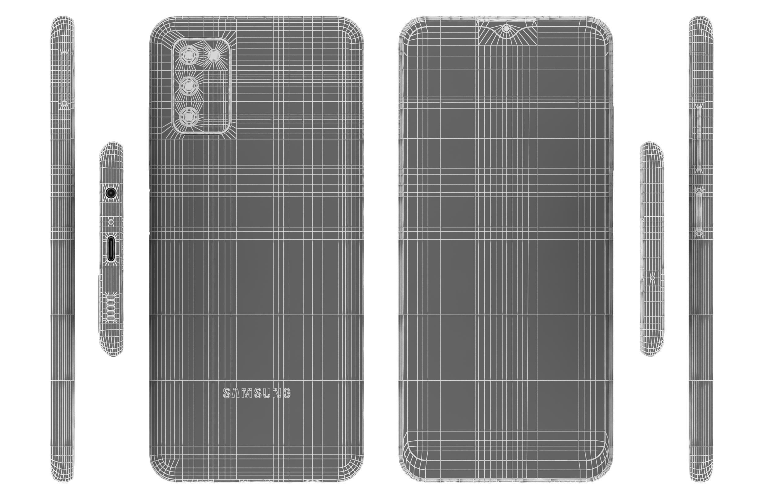 Samsung Galaxy A03 A03S And A03 Core 3D model_121