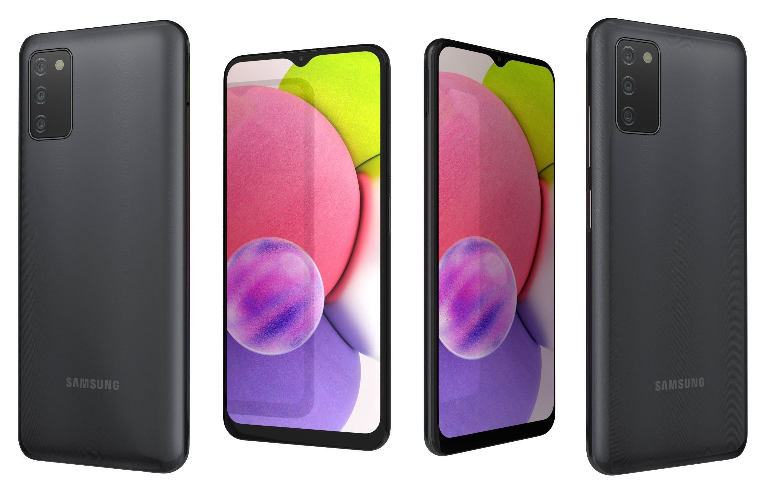 Samsung Galaxy A03 A03S And A03 Core 3D model_99