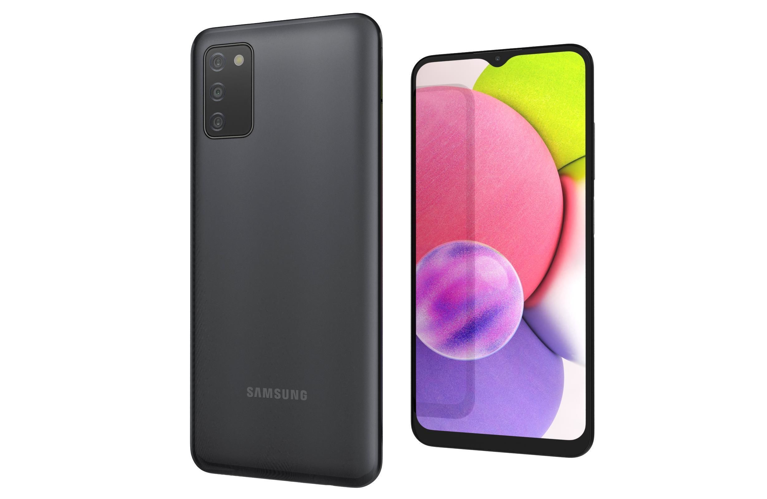 Samsung Galaxy A03 A03S And A03 Core 3D model_100
