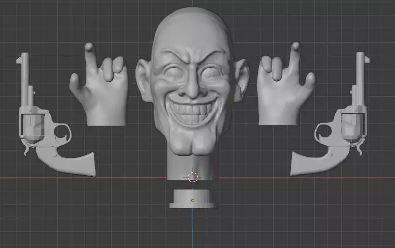 Six Shooter 3D print model_0