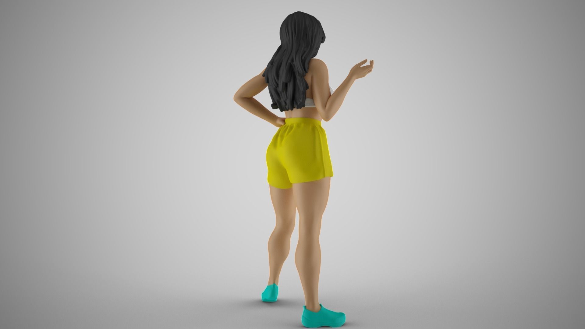Chatter Girl 3D print model_6