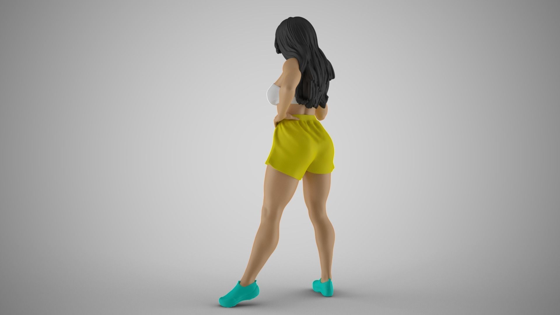 Chatter Girl 3D print model_8