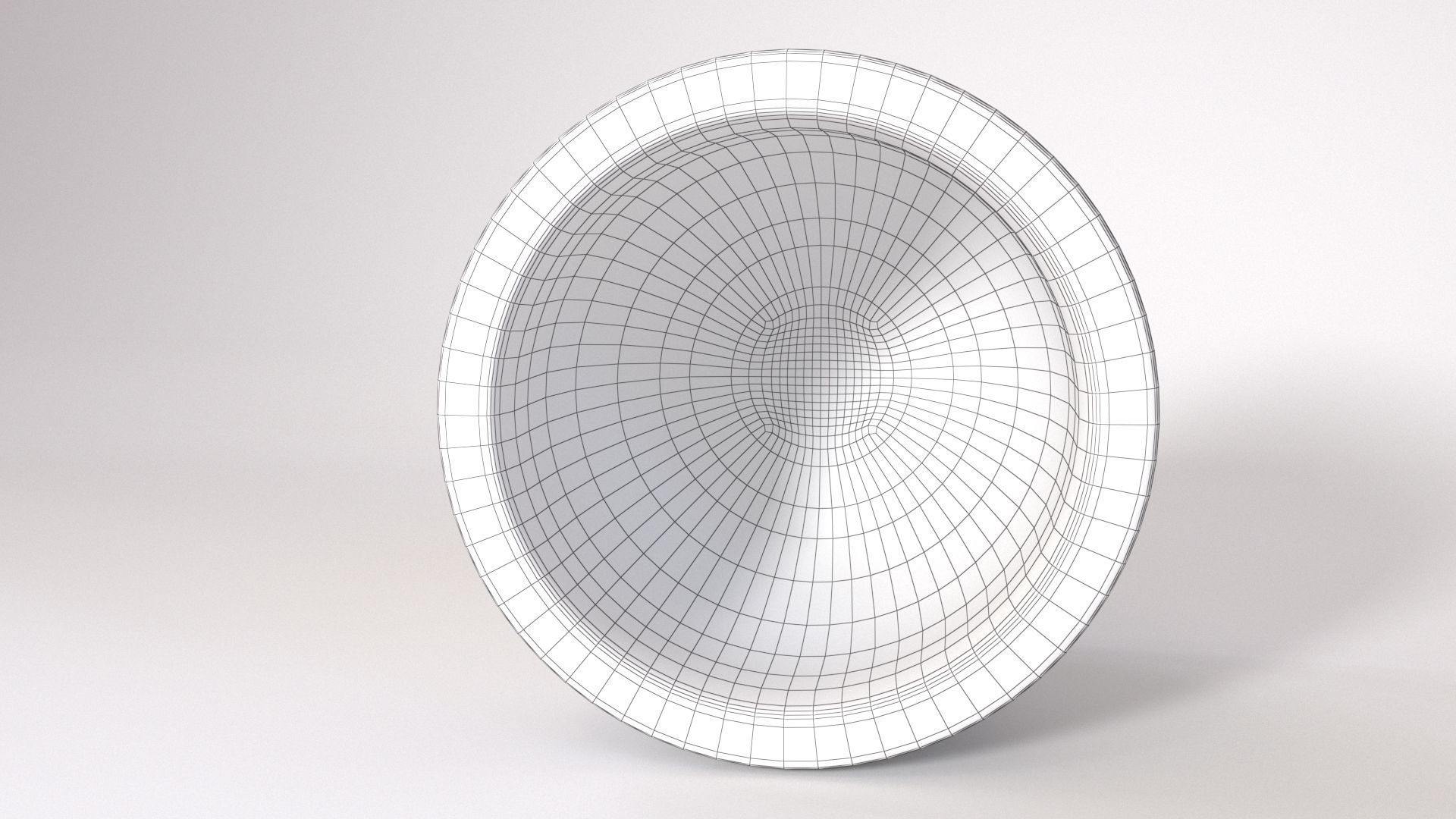 Flower Pot With Saucer and Soil 3D model_10