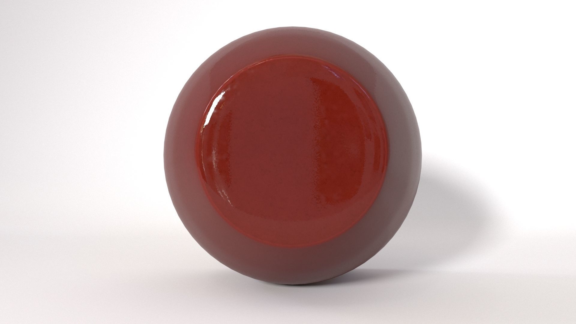 Flower Pot With Saucer and Soil 3D model_6