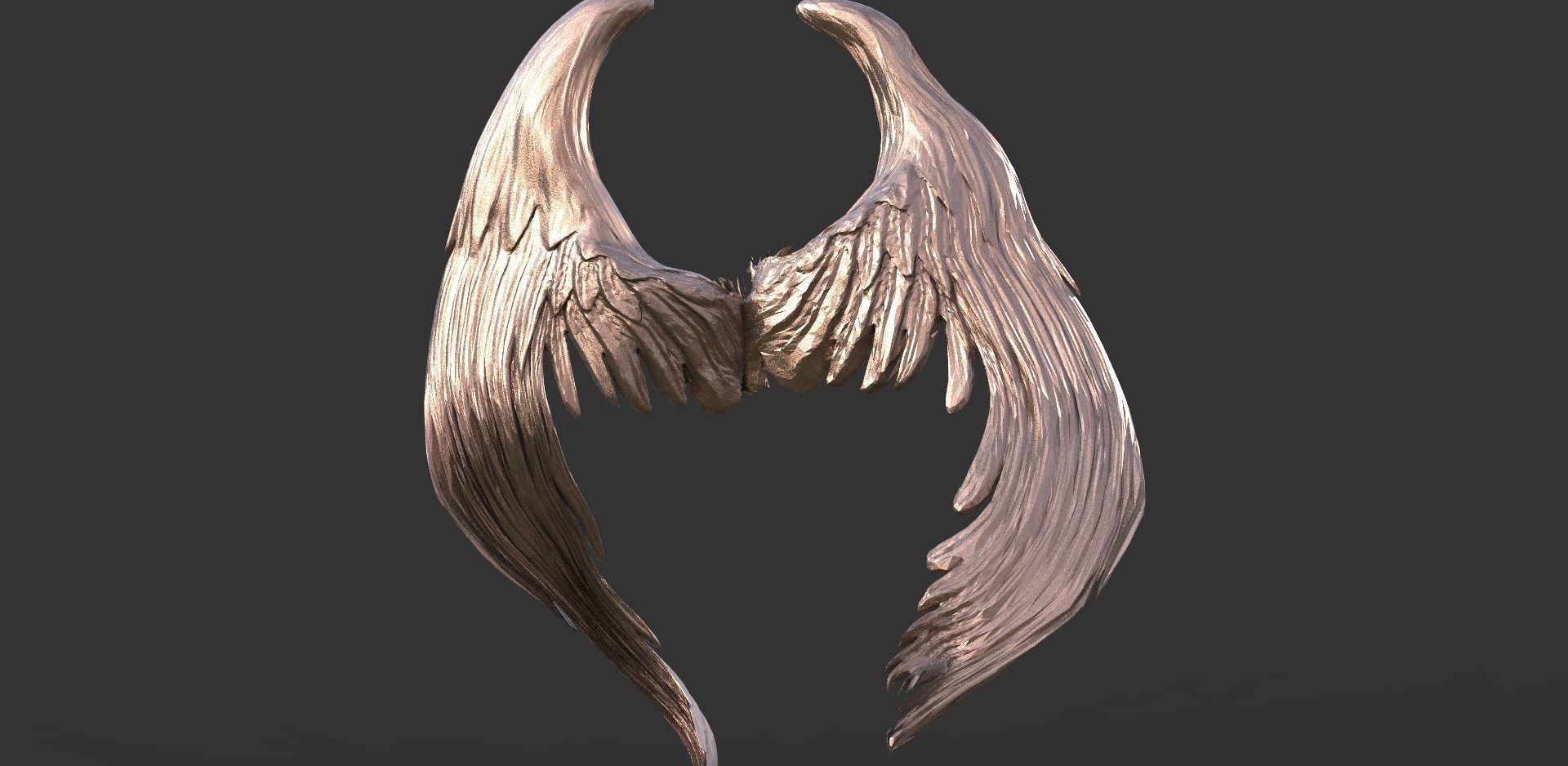 Heavens Envoy Wings 2  3D model_1
