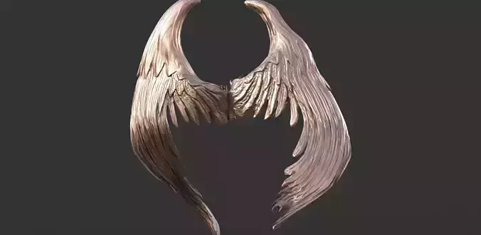 Heavens Envoy Wings 2  3D model