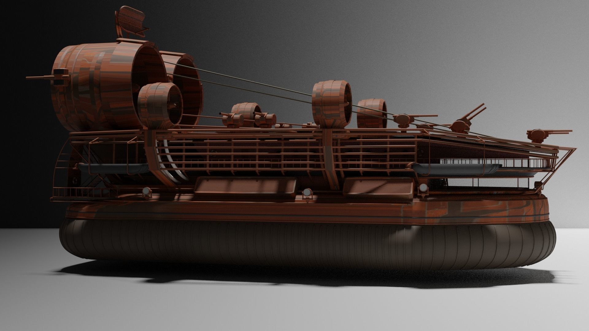 Air-Cushion Vehicle 3D model_1