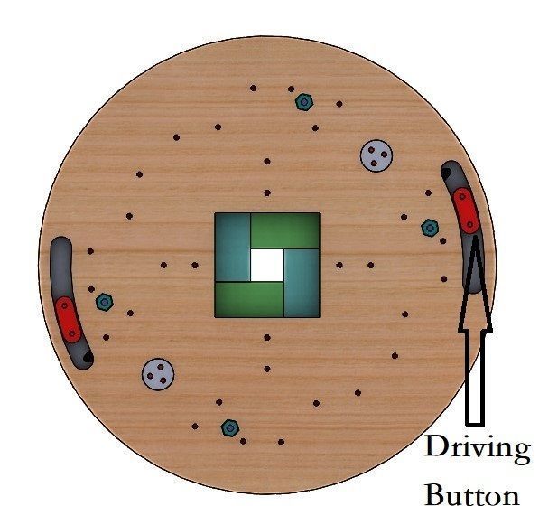 SL4BLSH40A-Laser Cut Square Hole Sliding Iris Diaphragm 3D print model_11