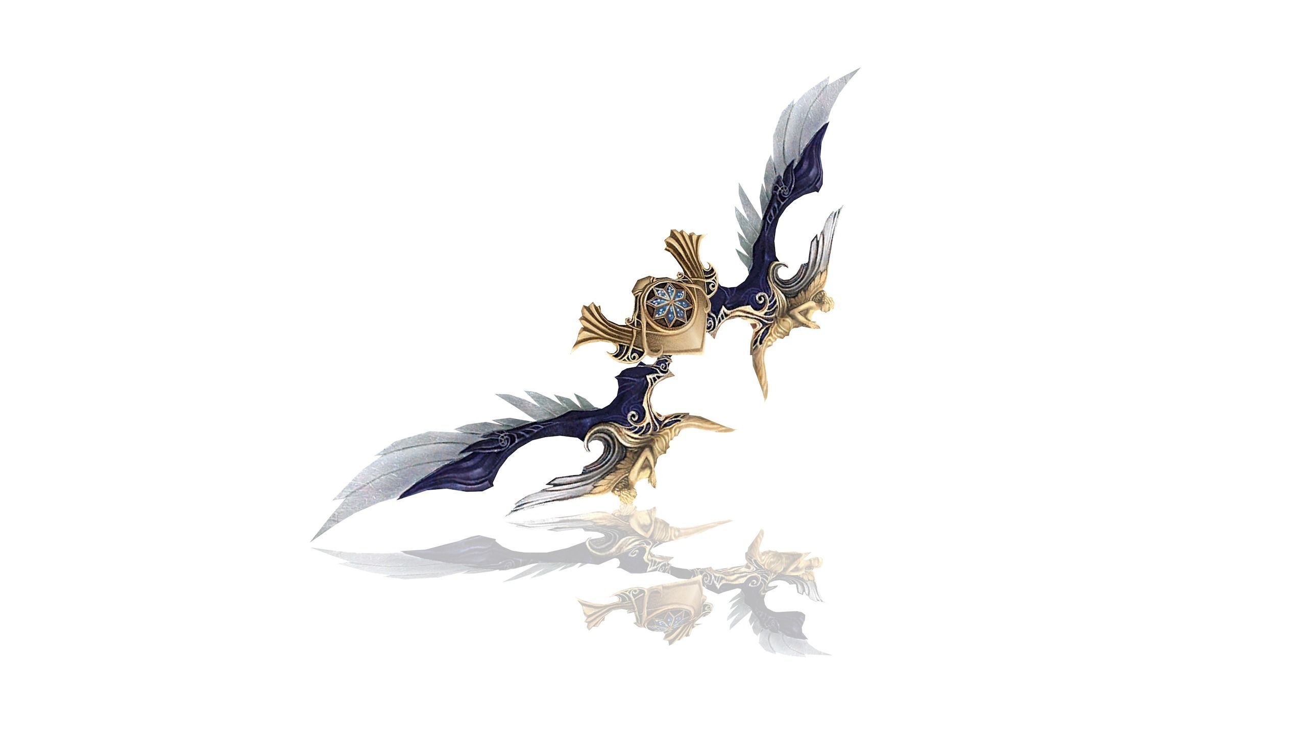 Regalia Bow Low-poly 3D model_2