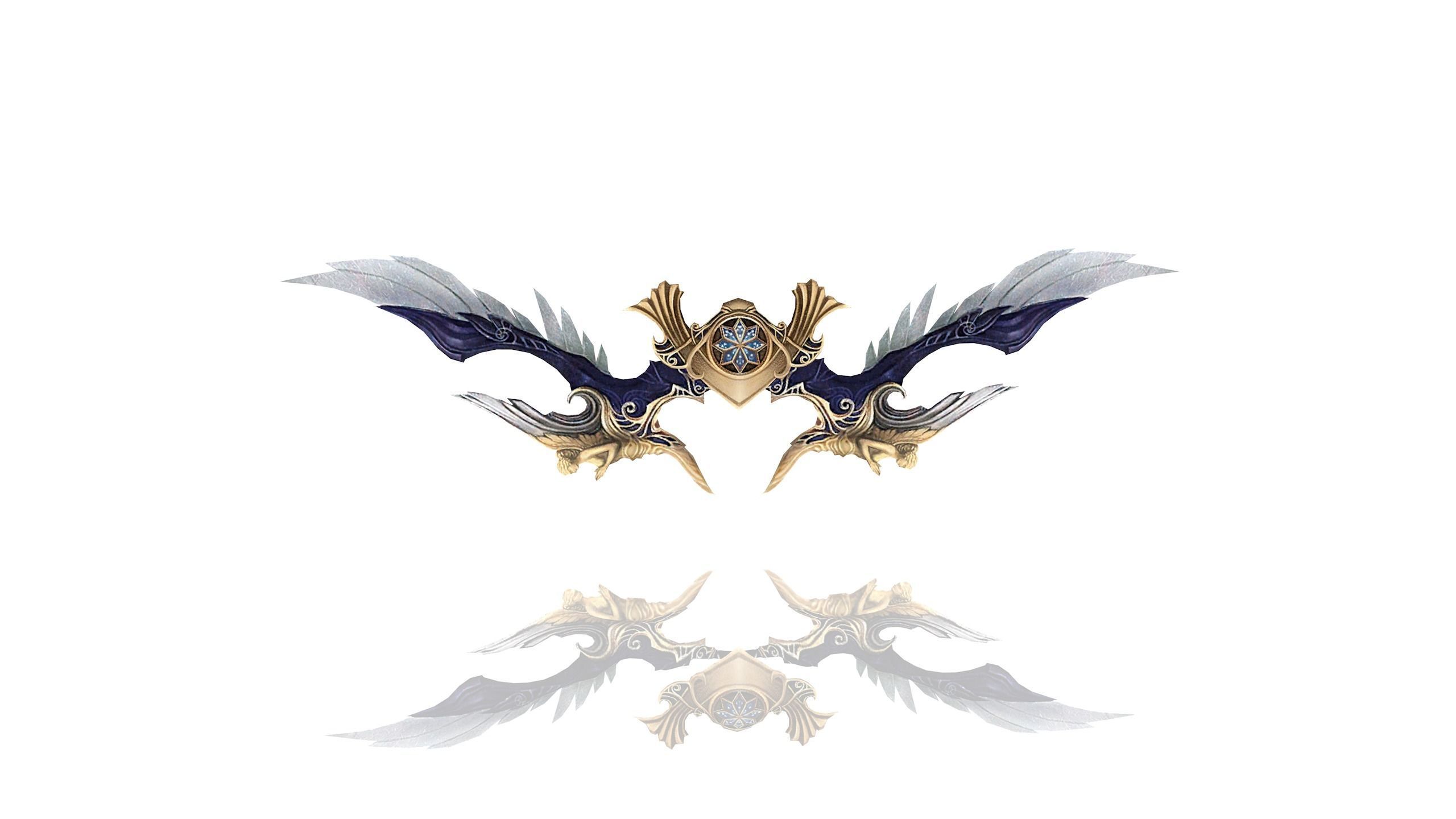 Regalia Bow Low-poly 3D model_3