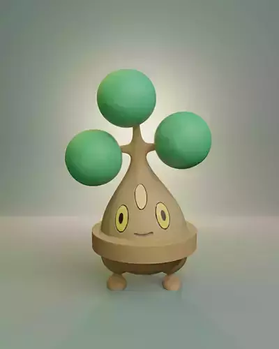 Pokemon - Bonsly 3D print model