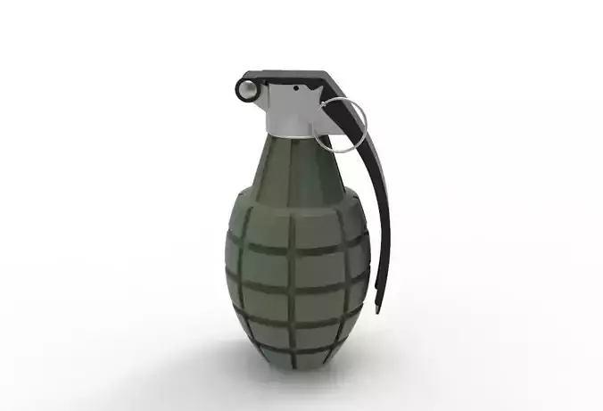 grenade with handle