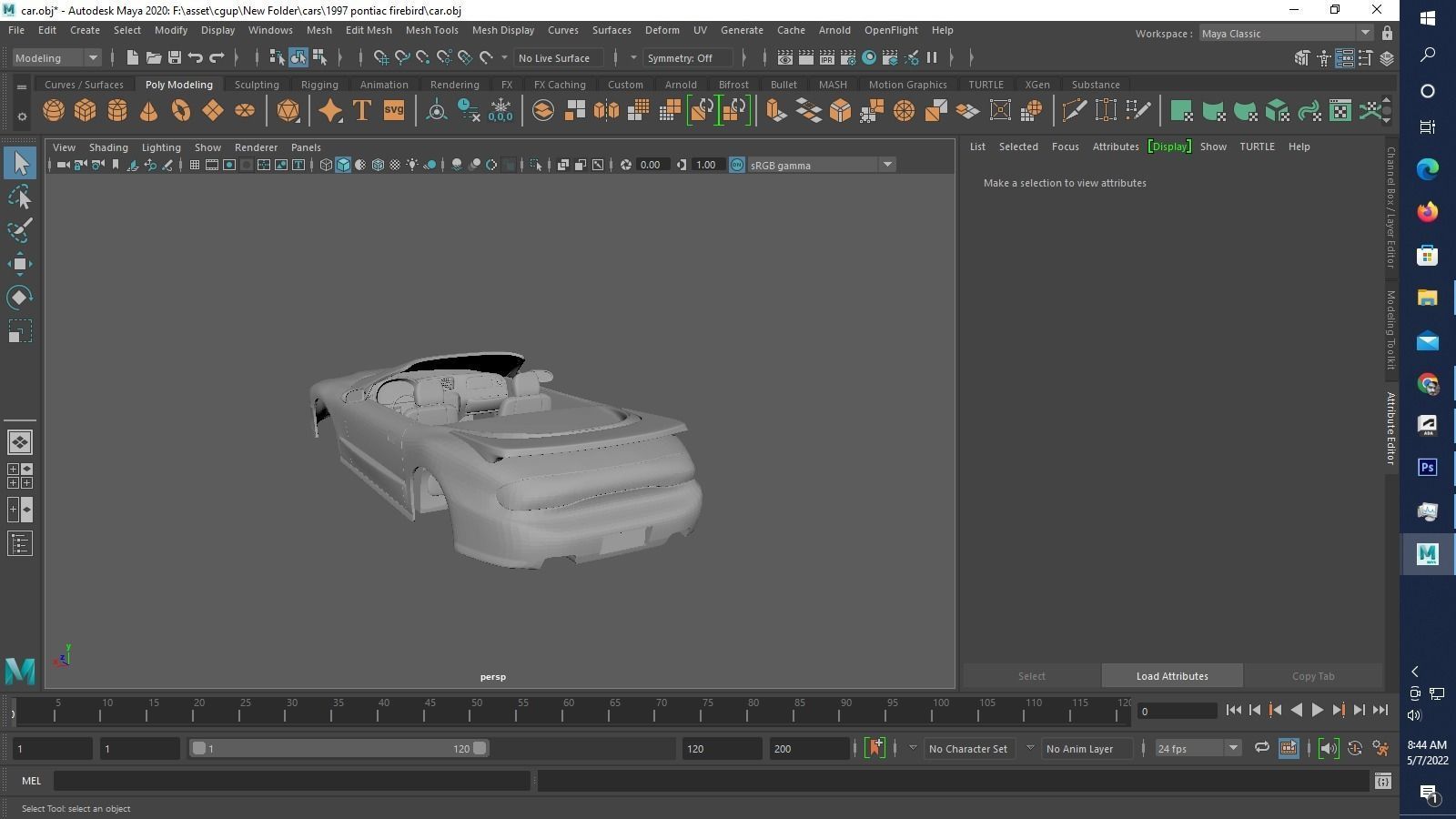 1997 pontiac firebird 3D print model_8