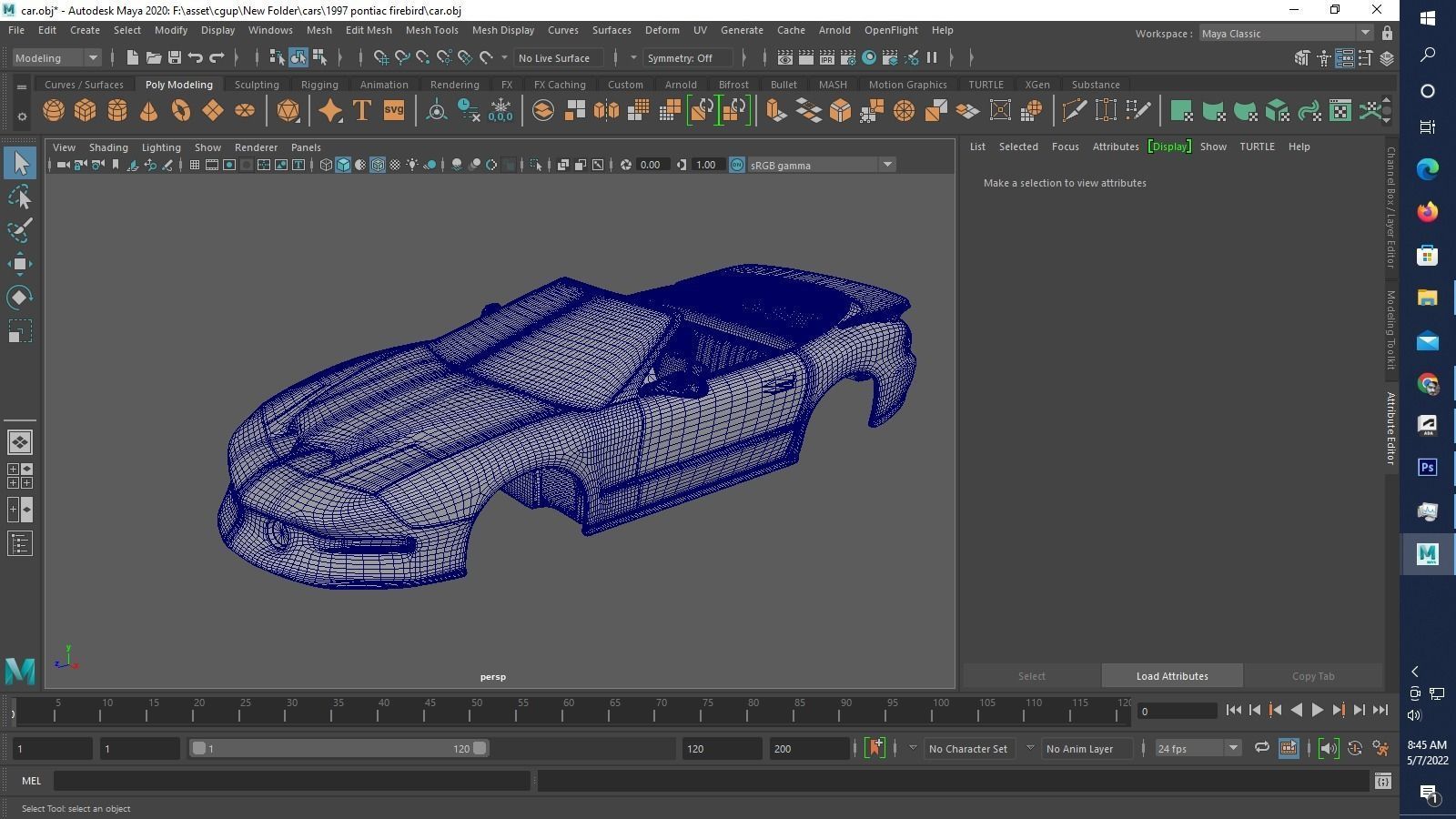 1997 pontiac firebird 3D print model_12