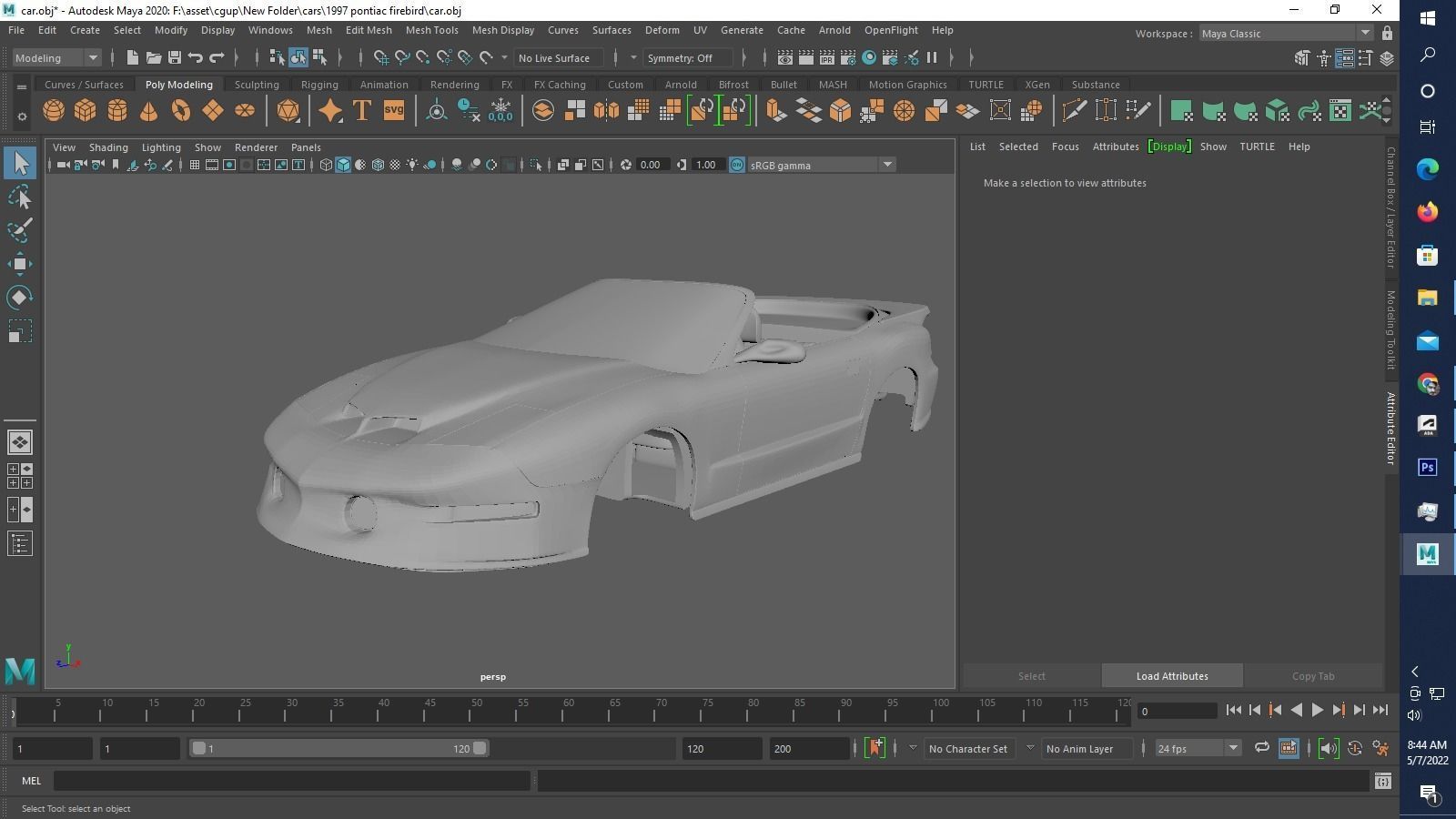 1997 pontiac firebird 3D print model_7