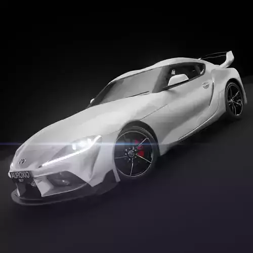 2020 Toyota Supra MK5 A90 Free 3D model