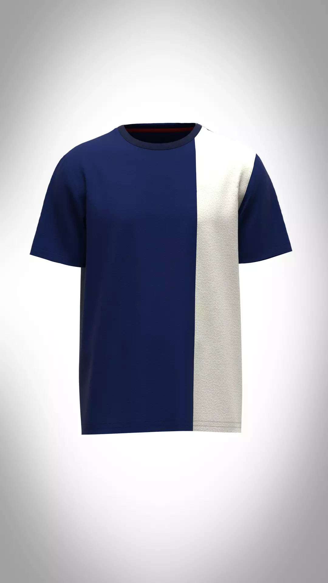 Mens Cut and Sew t-shirt Low-poly 3D model