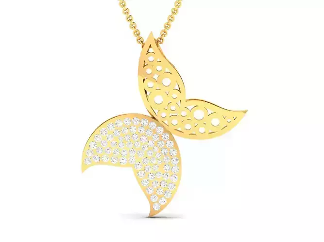 Women Pendant 3dm STL FBX OBJ Render Details