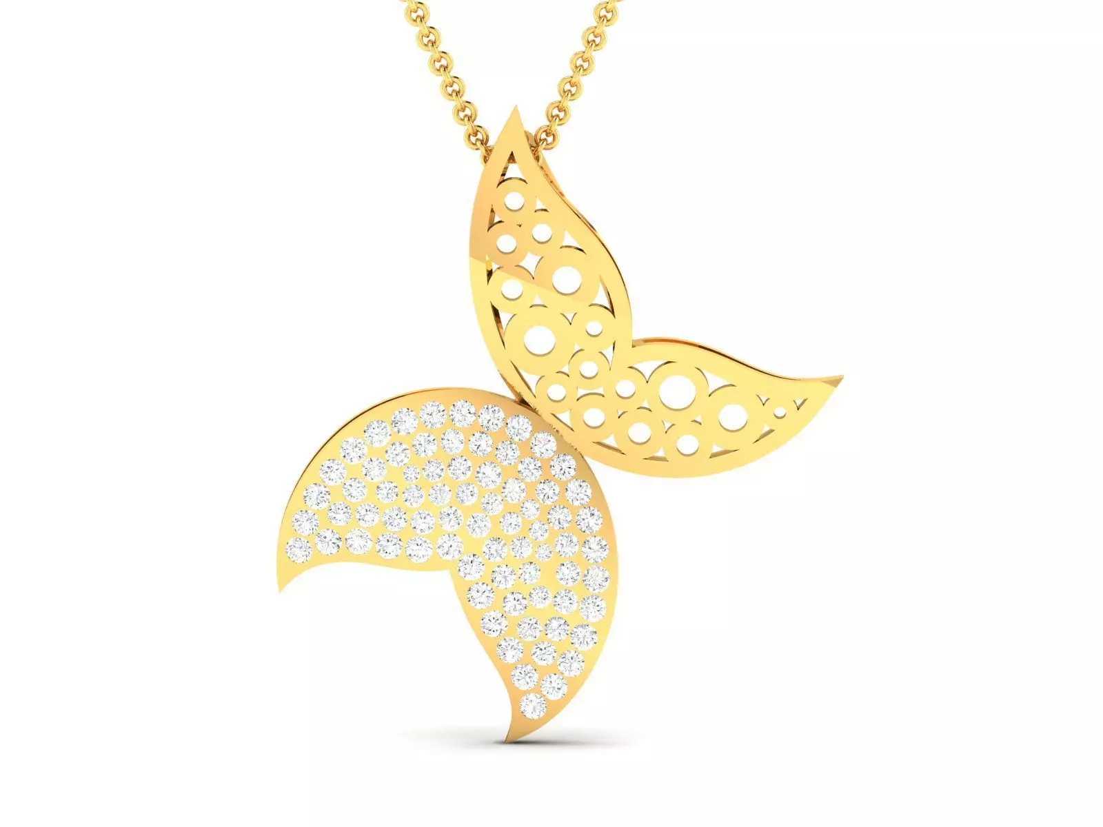 Women Pendant 3dm STL FBX OBJ Render Details 3D print model