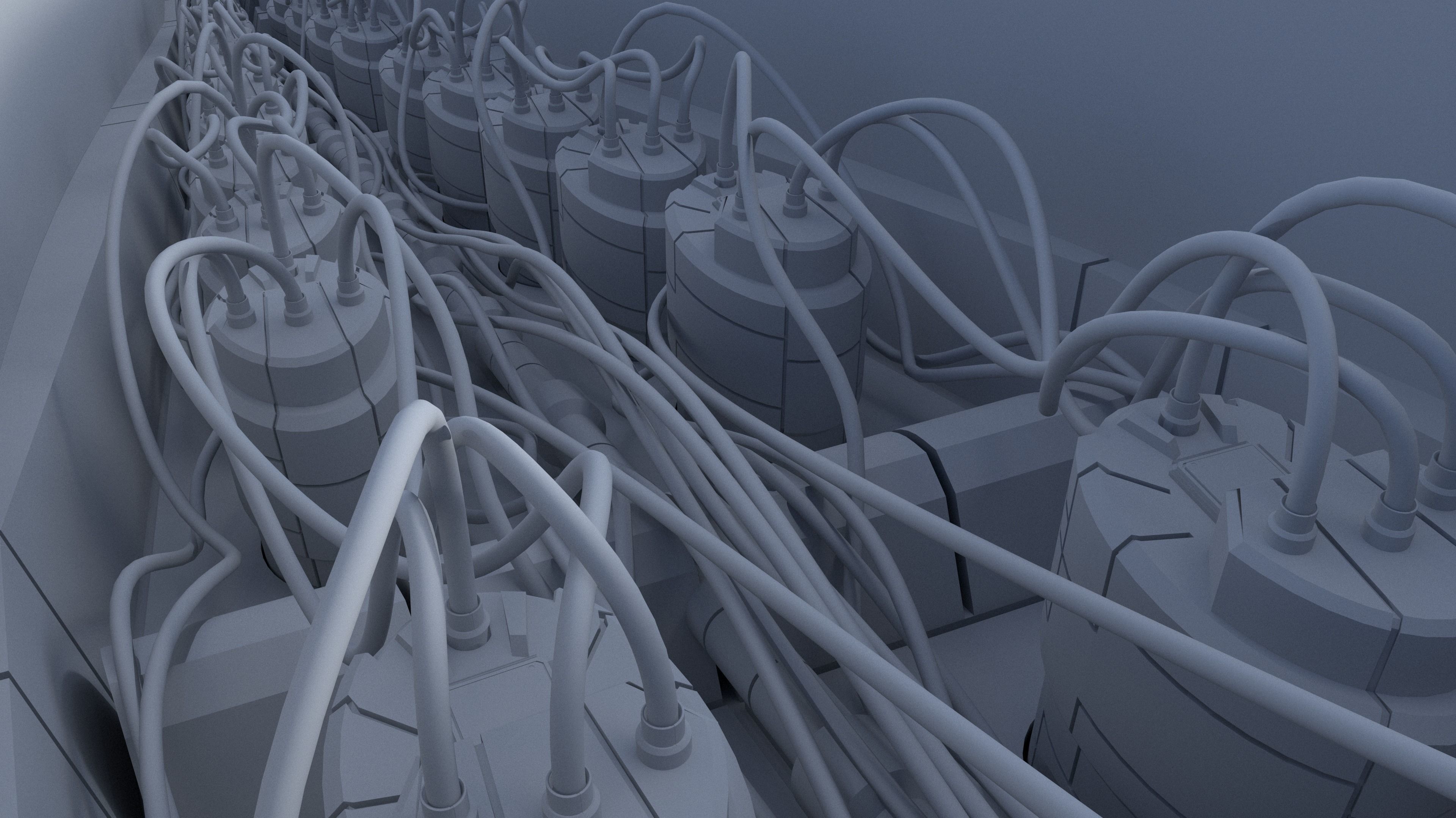 This is an artificial intelligence fighter jet 3D model_3