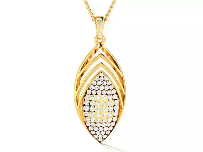 Women Pendant 3dm STL FBX OBJ Render Details